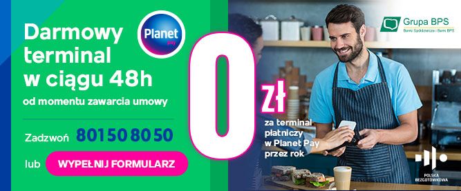 TERMINALE PŁATNICZE PLANET PAY